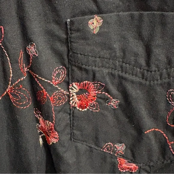 Embroidered Roper Shirt - Picture 4 of 11